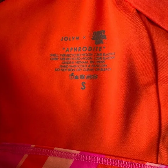 Jolyn surfer girl Aphrodite swim top size small - Picture 4 of 5